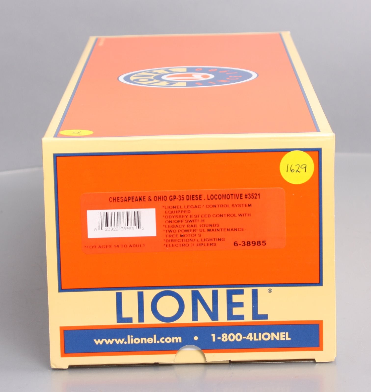 Lionel 6-38985 O Chesapeake & Ohio Legacy GP35 Diesel Locomotive #3521