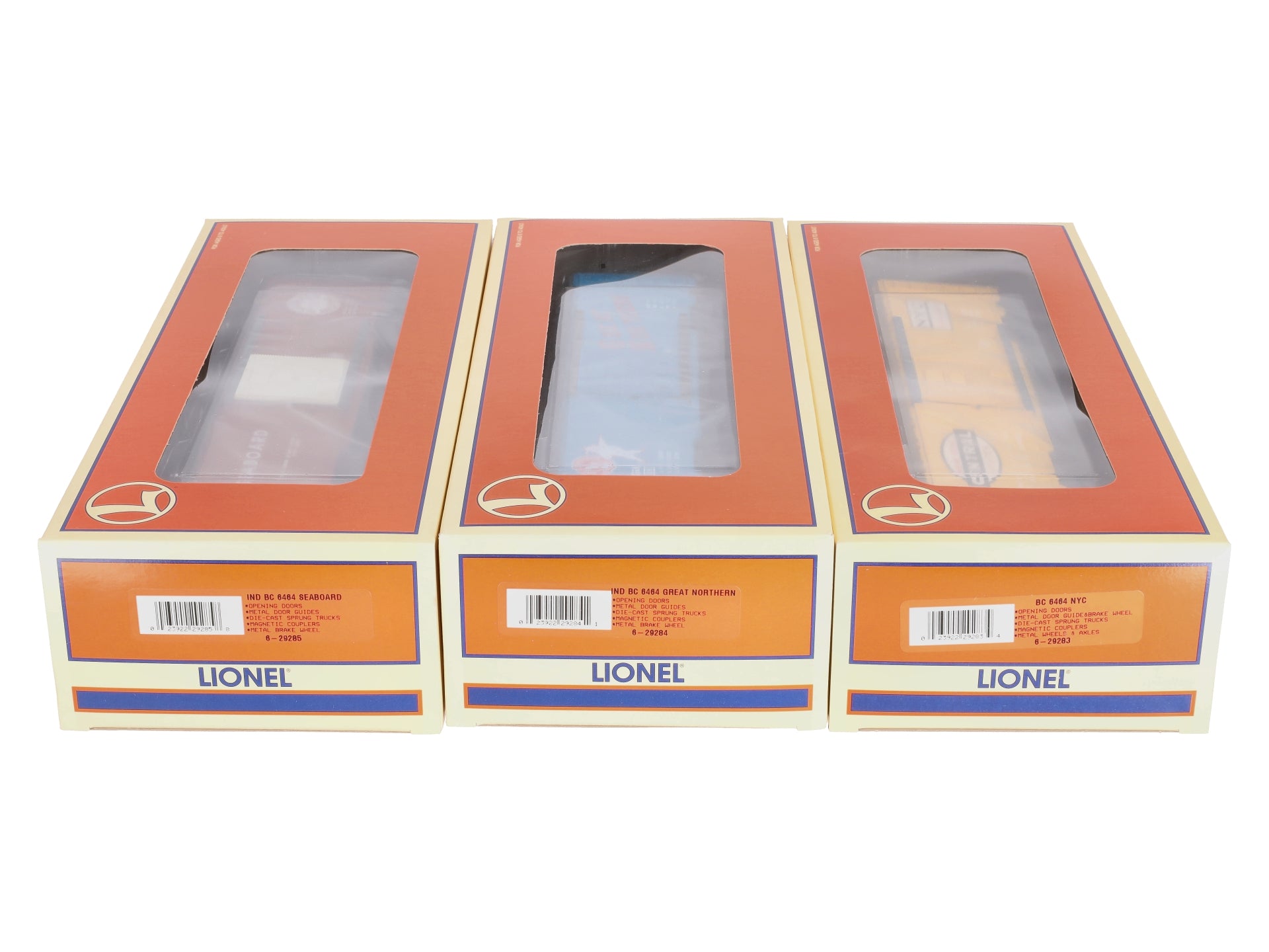Lionel 6-29282 O Gauge 6464 Archive Boxcar Set (Set of 3) LN/Box