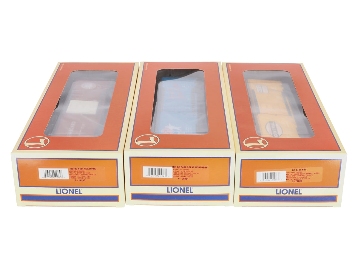 Lionel 6-29282 O Gauge 6464 Archive Boxcar Set (Set of 3) LN/Box