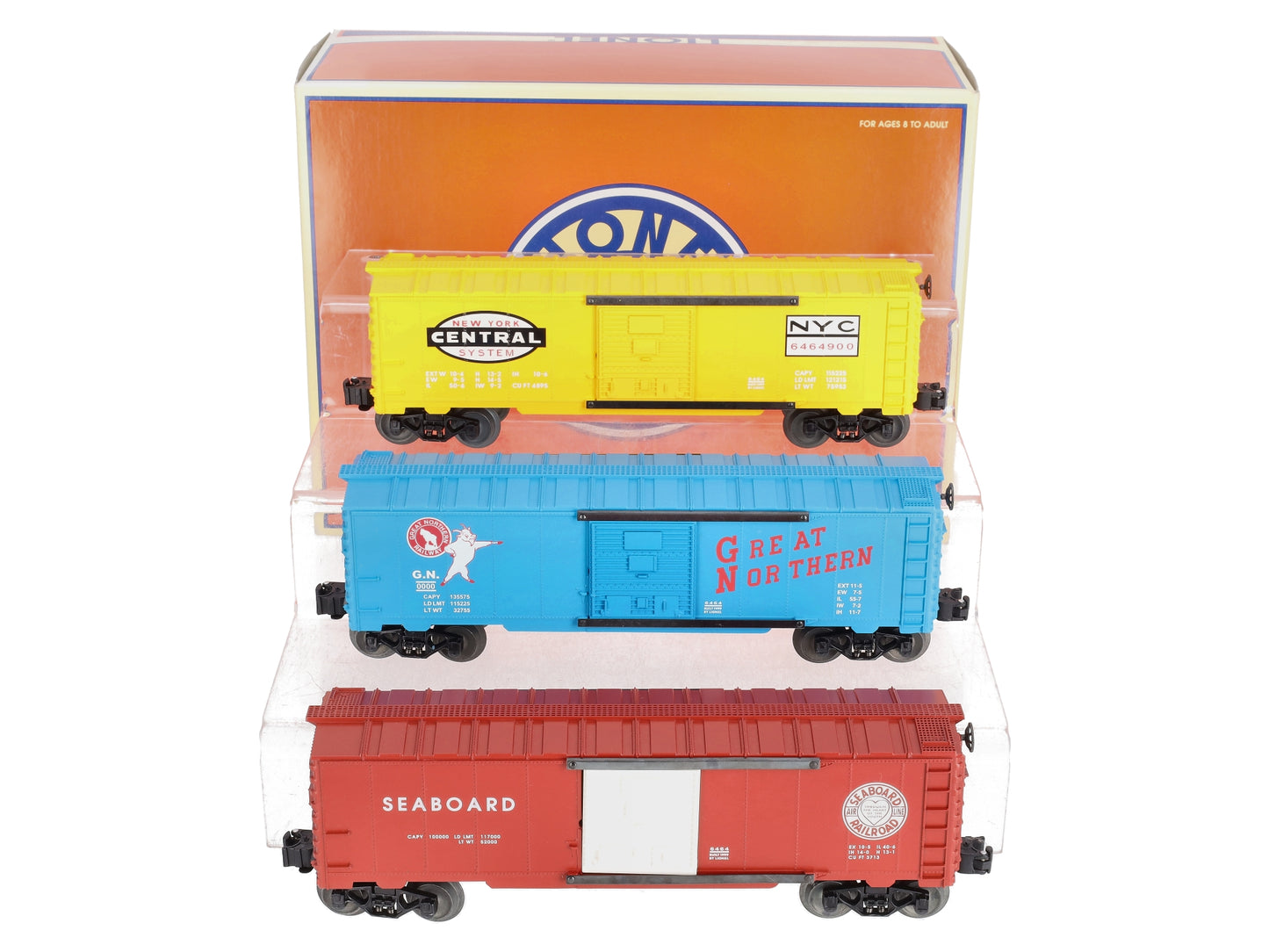 Lionel 6-29282 O Gauge 6464 Archive Boxcar Set (Set of 3) LN/Box