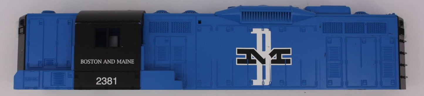 Lionel 18571-7 #2381 Boston & Maine GP-9 Diesel Shell