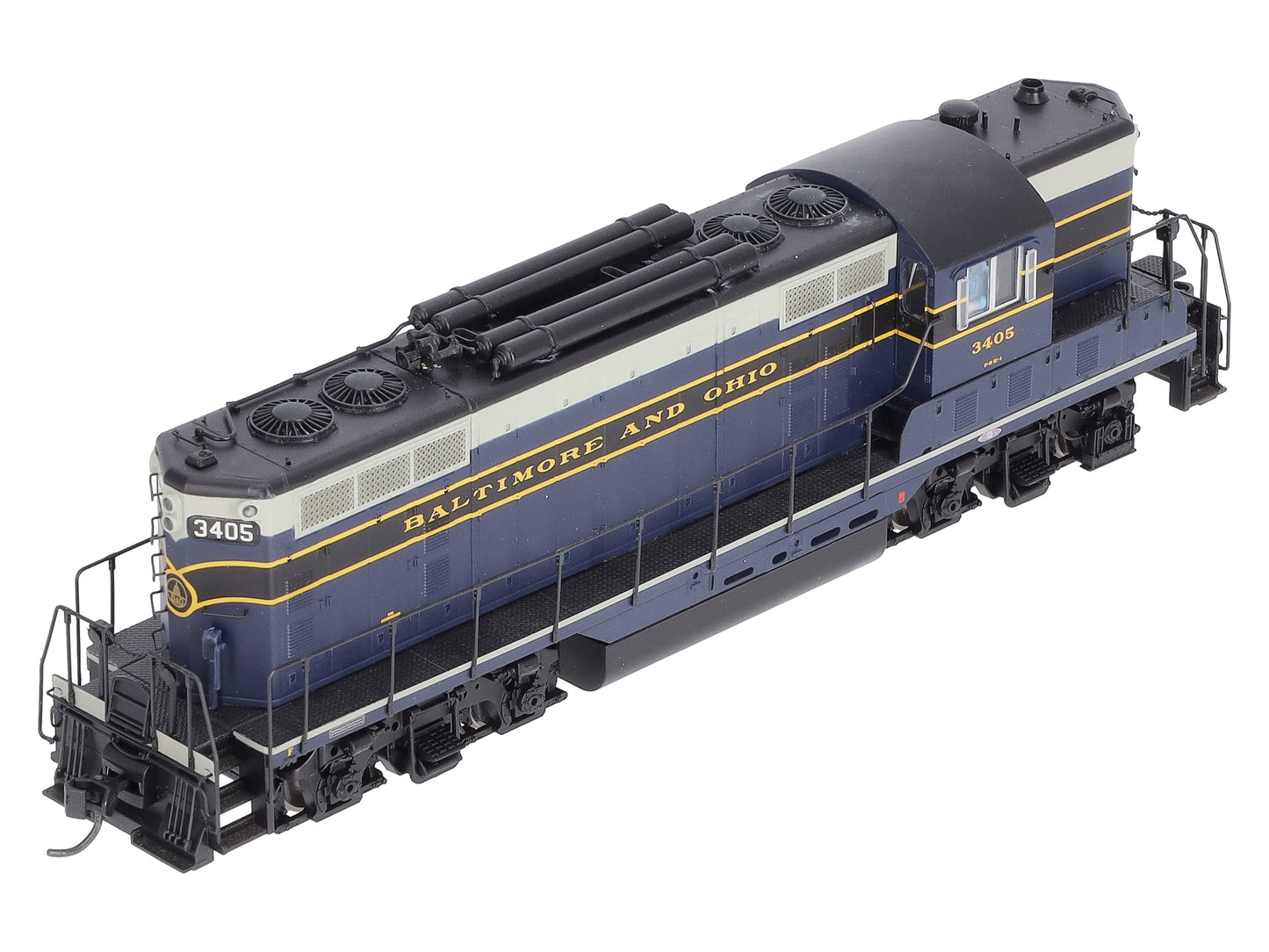 Walthers 920-49103 HO Baltimore & Ohio EMD GP7 Diesel Loco Standard DC #3405