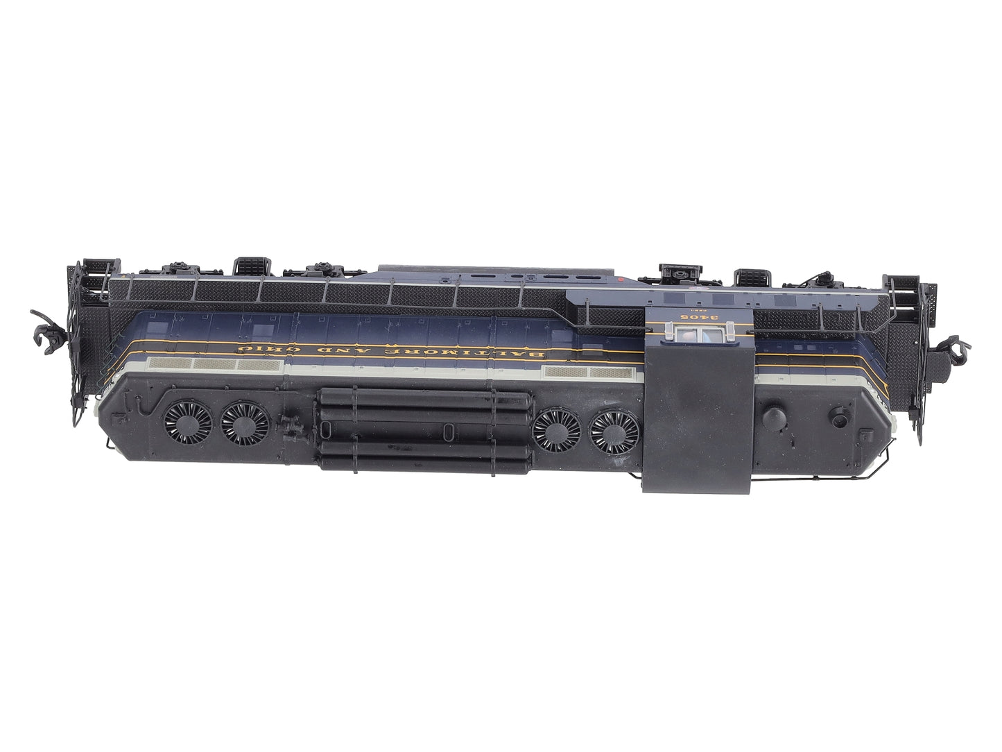 Walthers 920-49103 HO Baltimore & Ohio EMD GP7 Diesel Loco Standard DC #3405