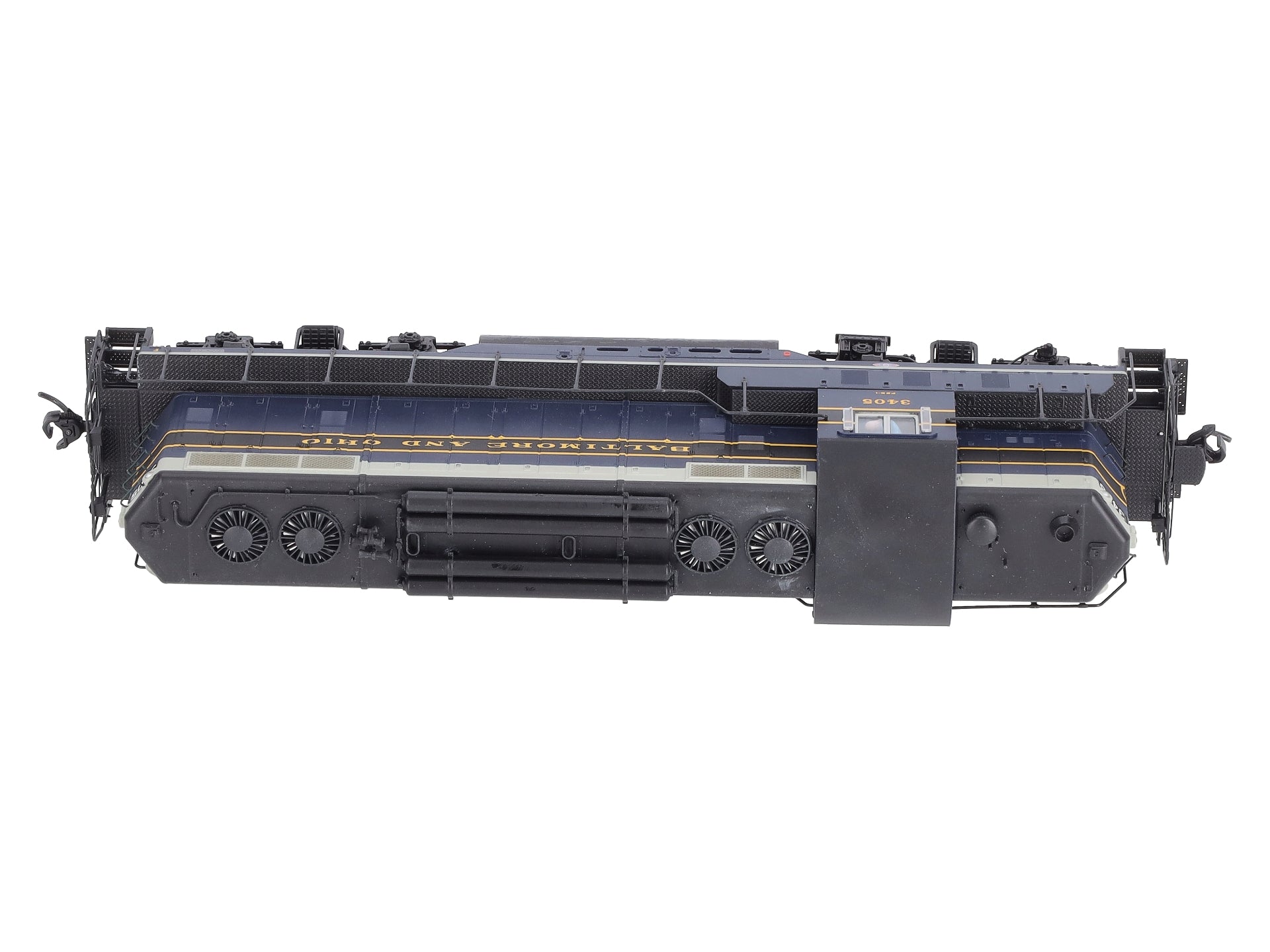 Walthers 920-49103 HO Baltimore & Ohio EMD GP7 Diesel Loco Standard DC #3405