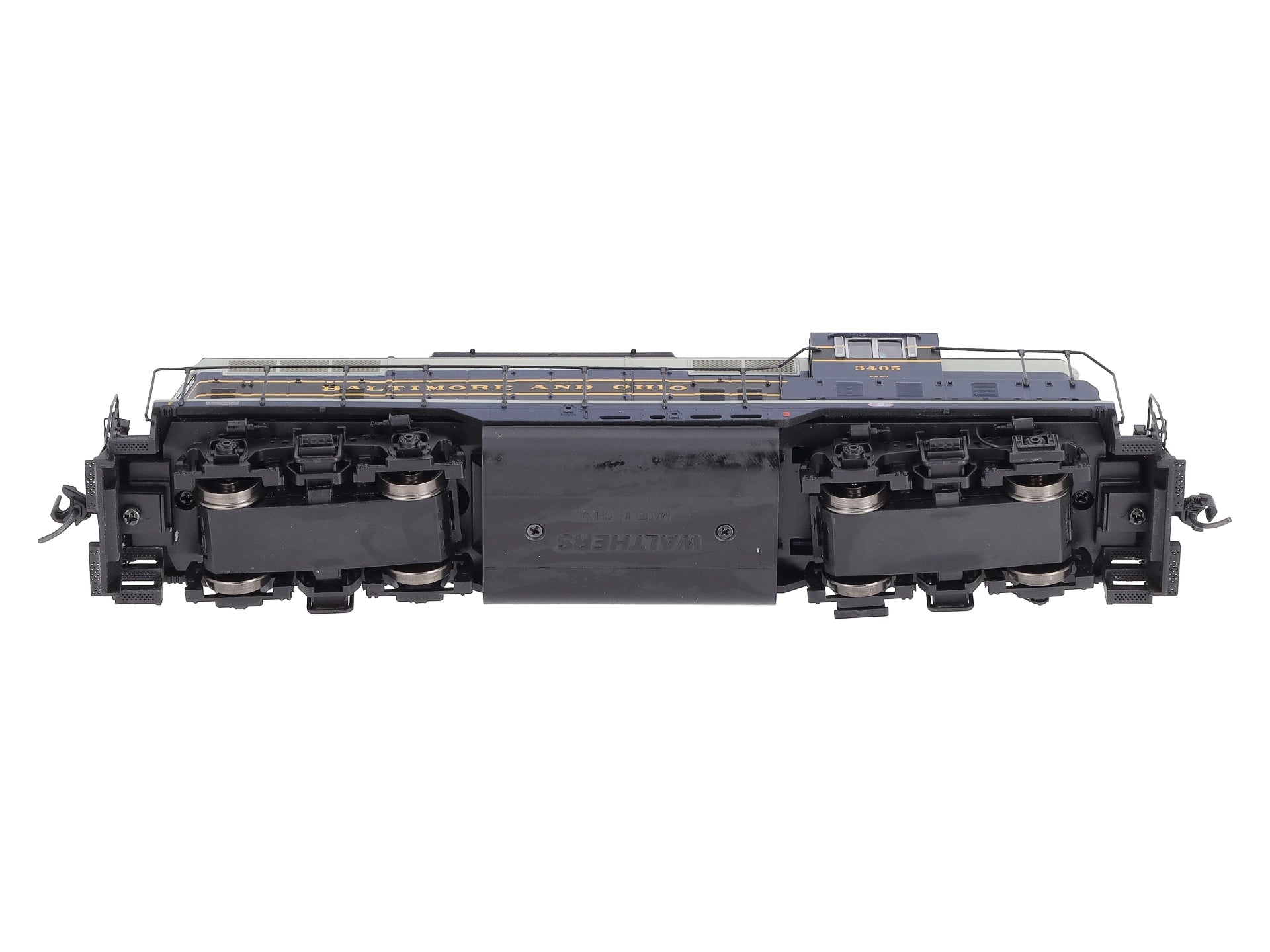 Walthers 920-49103 HO Baltimore & Ohio EMD GP7 Diesel Loco Standard DC #3405
