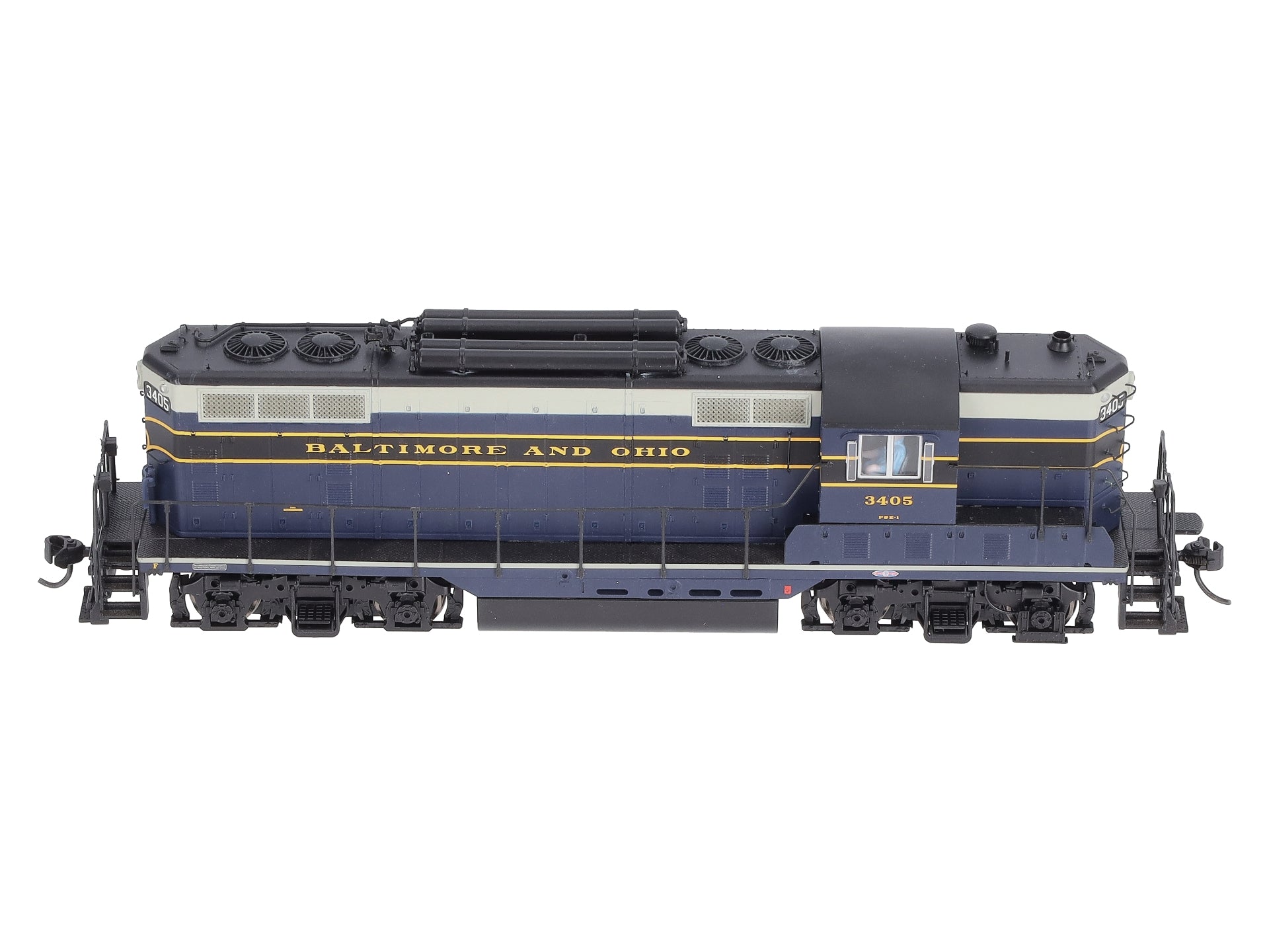 Walthers 920-49103 HO Baltimore & Ohio EMD GP7 Diesel Loco Standard DC #3405