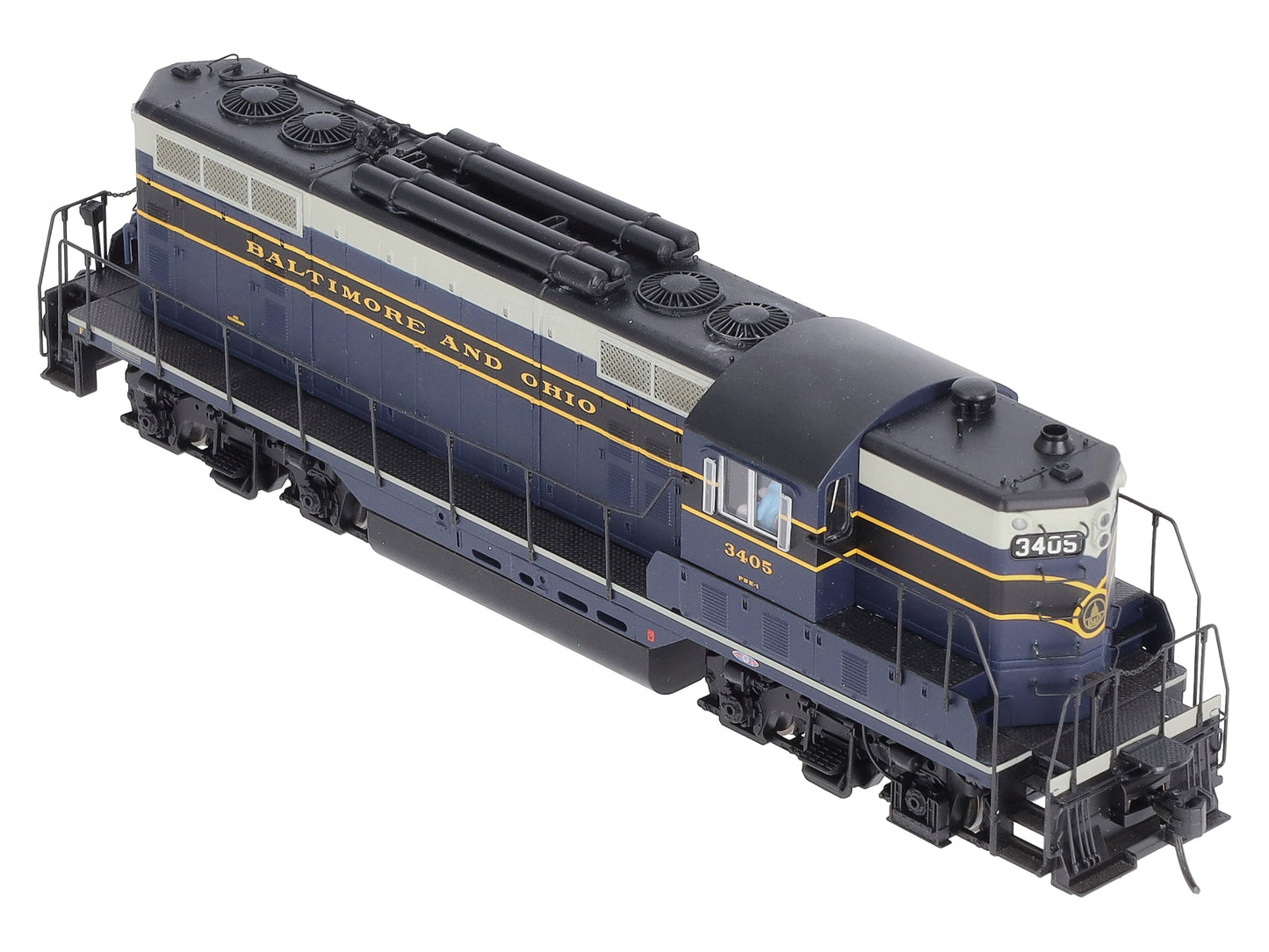 Walthers 920-49103 HO Baltimore & Ohio EMD GP7 Diesel Loco Standard DC #3405