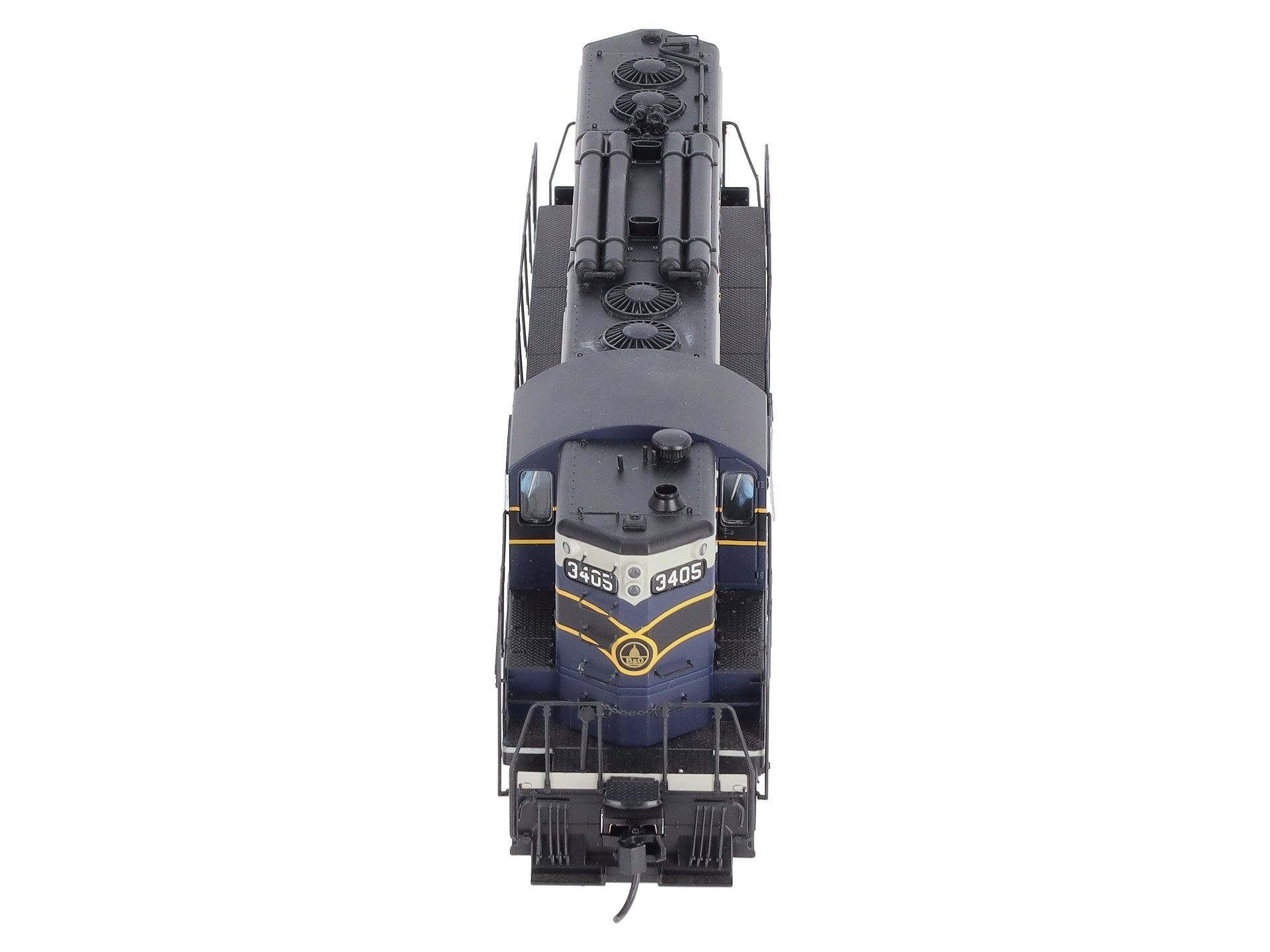 Walthers 920-49103 HO Baltimore & Ohio EMD GP7 Diesel Loco Standard DC #3405