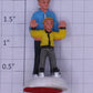 K-Line K42423-9B Ice Skating Pond Skating Man and Boy Figure