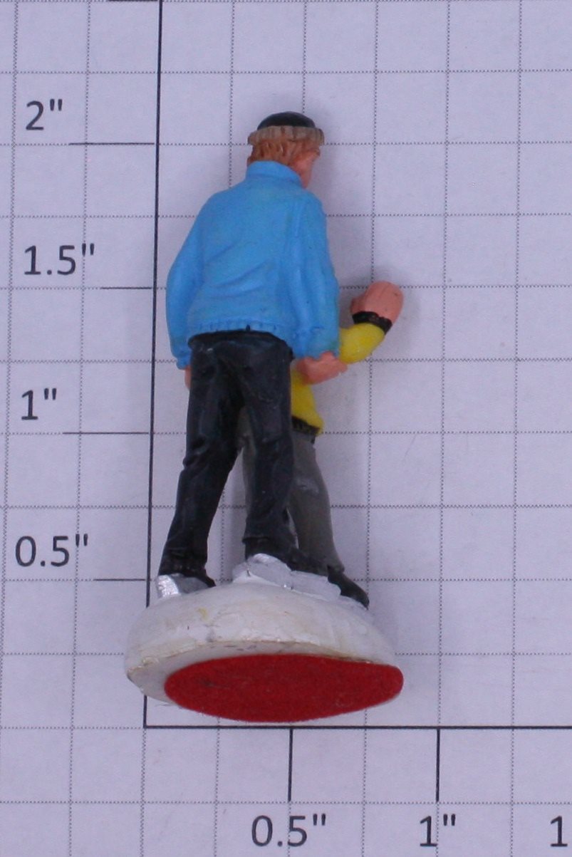 K-Line K42423-9B Ice Skating Pond Skating Man and Boy Figure