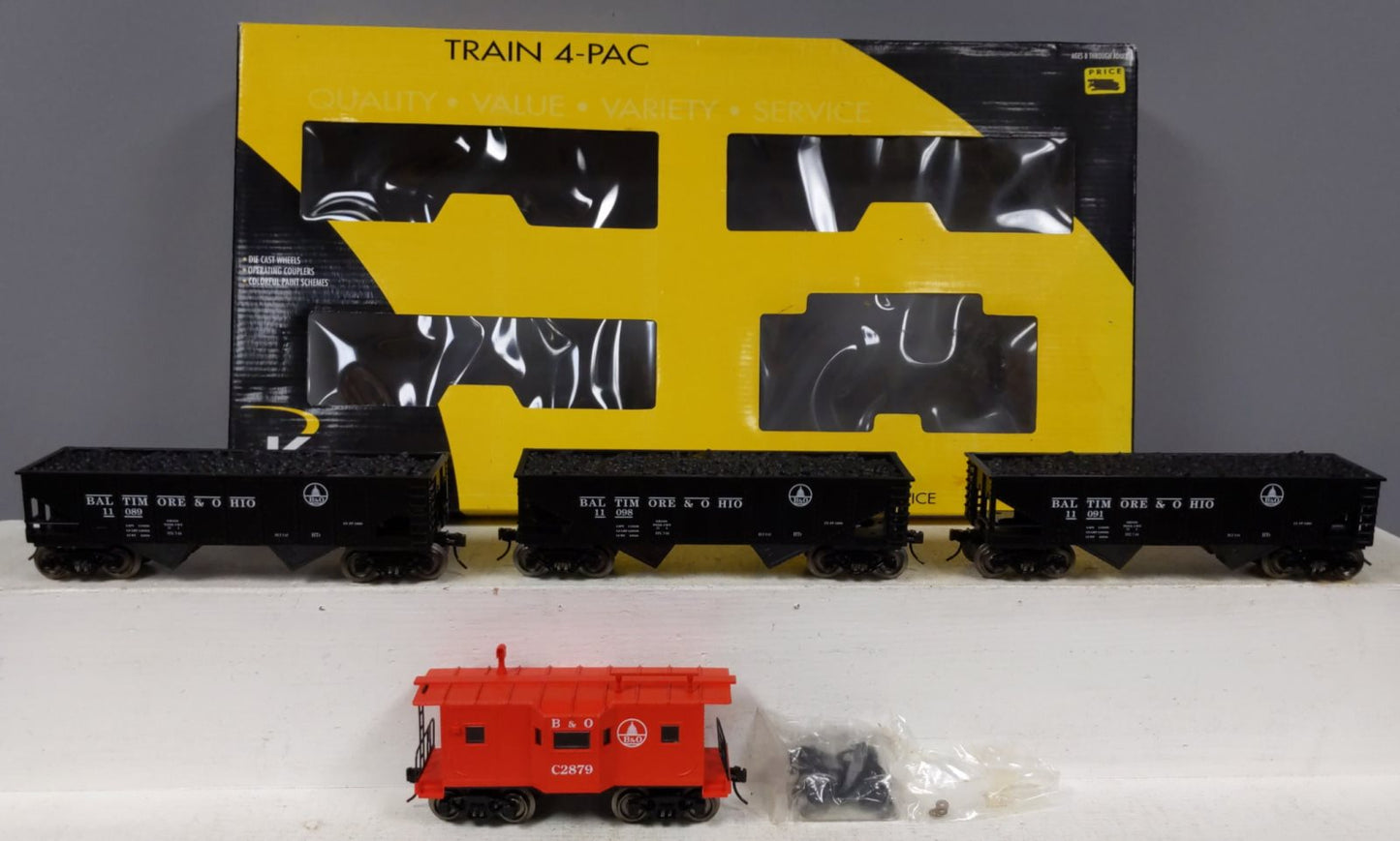 Lionel 6-31768 O Gauge B&O Rolling Stock Set V2