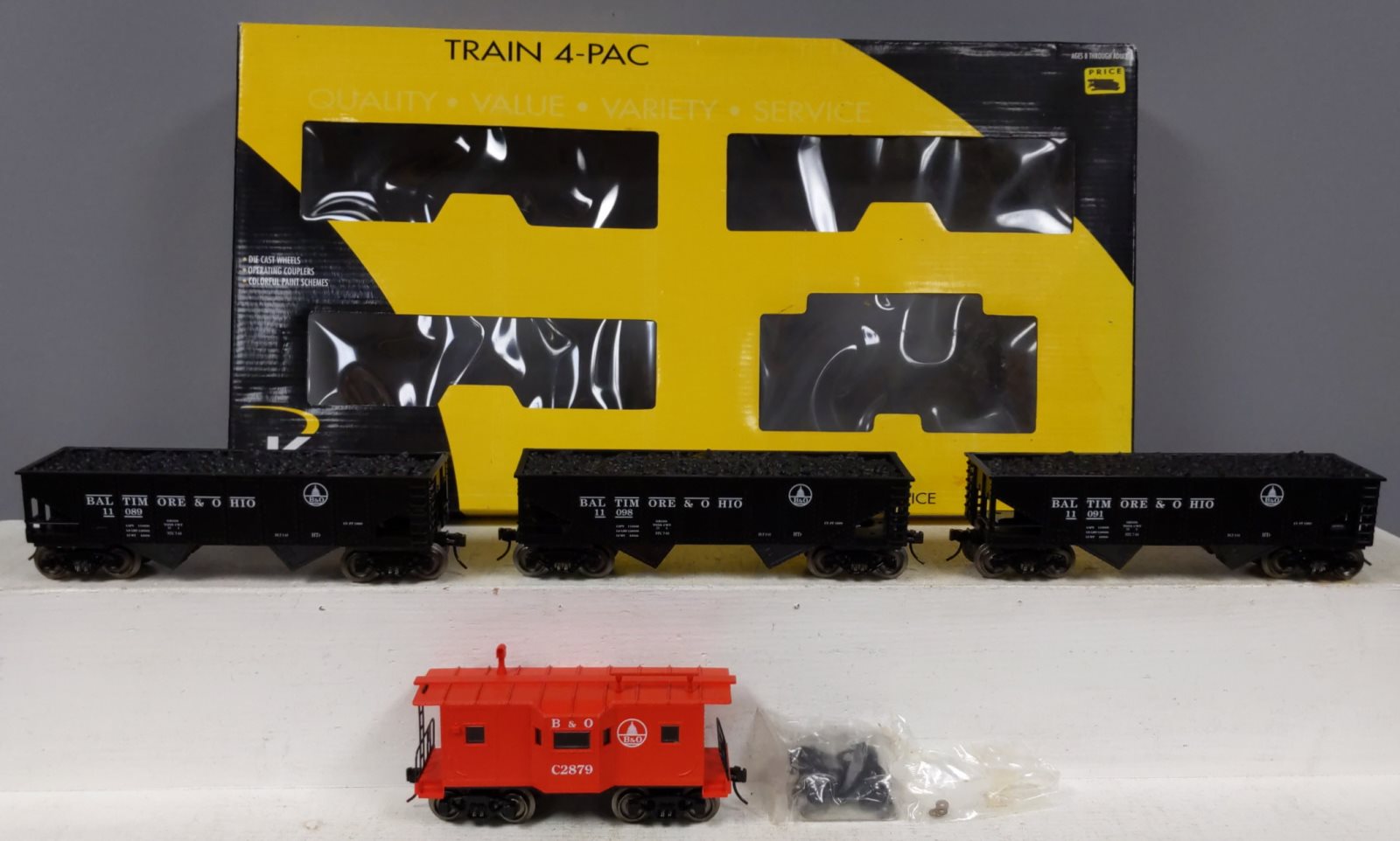 Lionel 6-31768 O Gauge B&O Rolling Stock Set V2