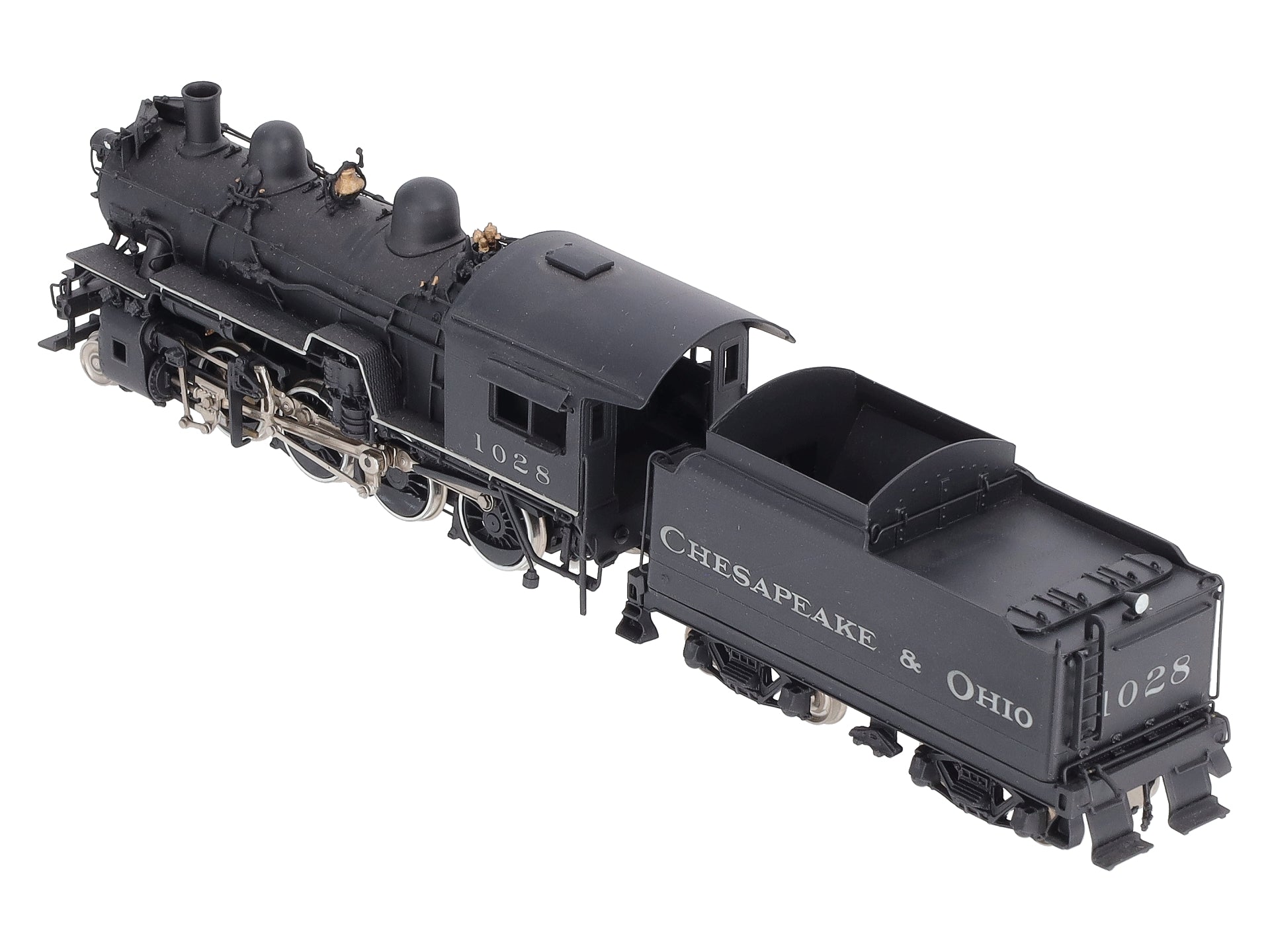 Overland HO BRASS C&O G-9 2-8-0 Steam Locomotive & Tender