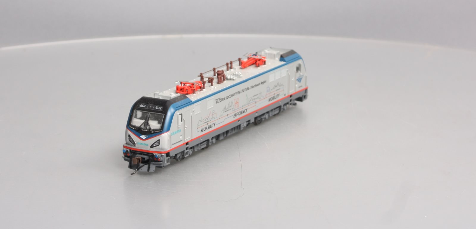 Bachmann 67406 HO Amtrak Siemens ACS-64 Electric Loco with DCC and Sound #602