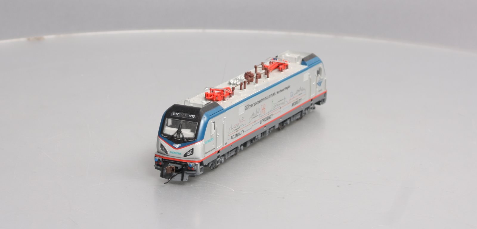 Bachmann 67406 HO Amtrak Siemens ACS-64 Electric Loco with DCC and Sound #602