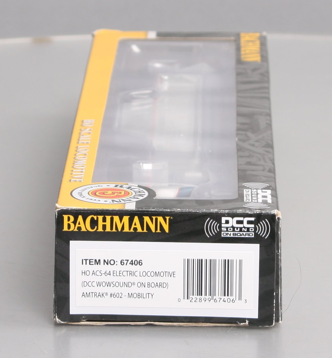 Bachmann 67406 HO Amtrak Siemens ACS-64 Electric Loco with DCC and Sound #602