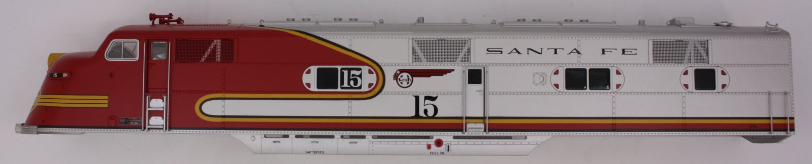 Lionel 24506-2 #15 E-6A Santa Fe Dummy Shell