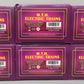 MTH 20-90545 O Chesapeake & Ohio 50-Ton 41' Wood Flat Cars (Pack of 6) MT/Box