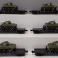 MTH 20-90545 O Chesapeake & Ohio 50-Ton 41' Wood Flat Cars (Pack of 6) MT/Box