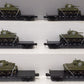 MTH 20-90545 O Chesapeake & Ohio 50-Ton 41' Wood Flat Cars (Pack of 6) MT/Box
