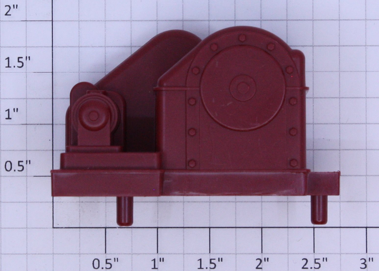 Lionel 455-11 Oil Derrick Maroon Motor and Pump