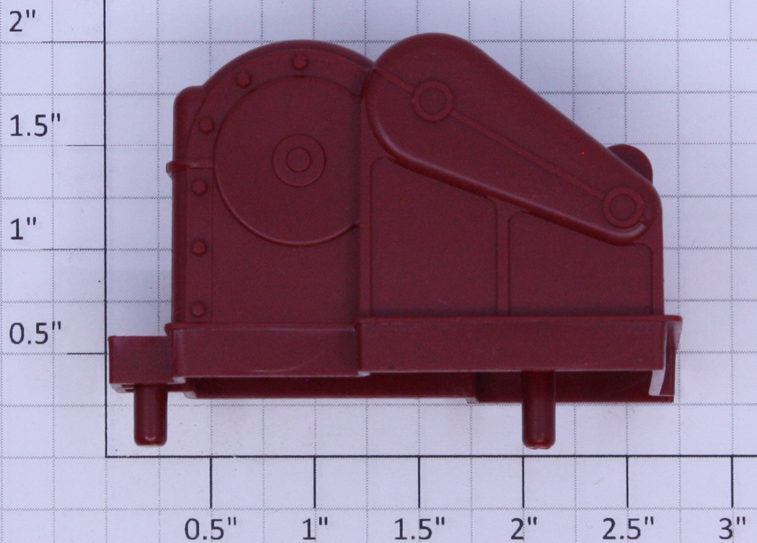 Lionel 455-11 Oil Derrick Maroon Motor and Pump
