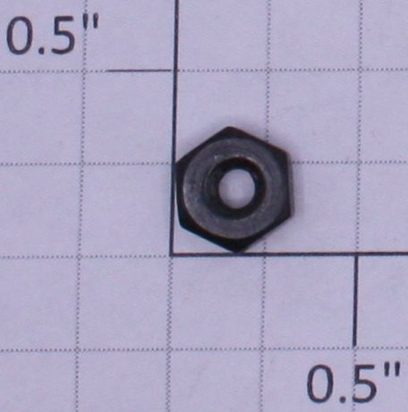 Lionel 8355-202 #6-32 Blackened Hex Nut