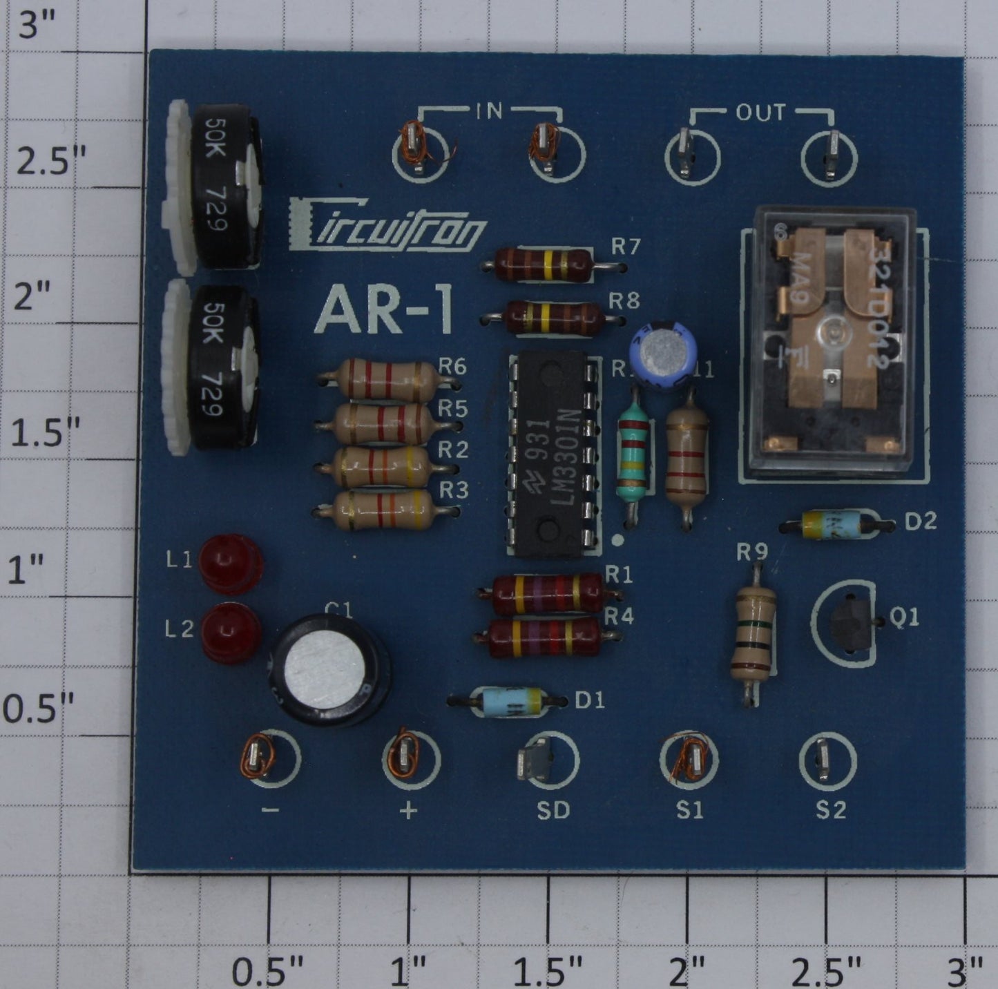 Circuitron 800-5400 AR-1 Automatic Reverse PCB Circuit Board