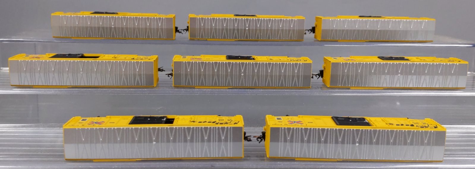 Micro-Trains 99300816 N Railbox 50' RS Box Car Runner Pack (Pack of 8) LN/Box