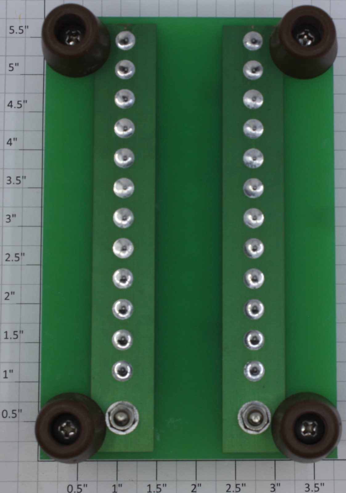 MTH 50-1014 All Gauge DCS Layout Wiring 12-Terminal Power Block with Feet