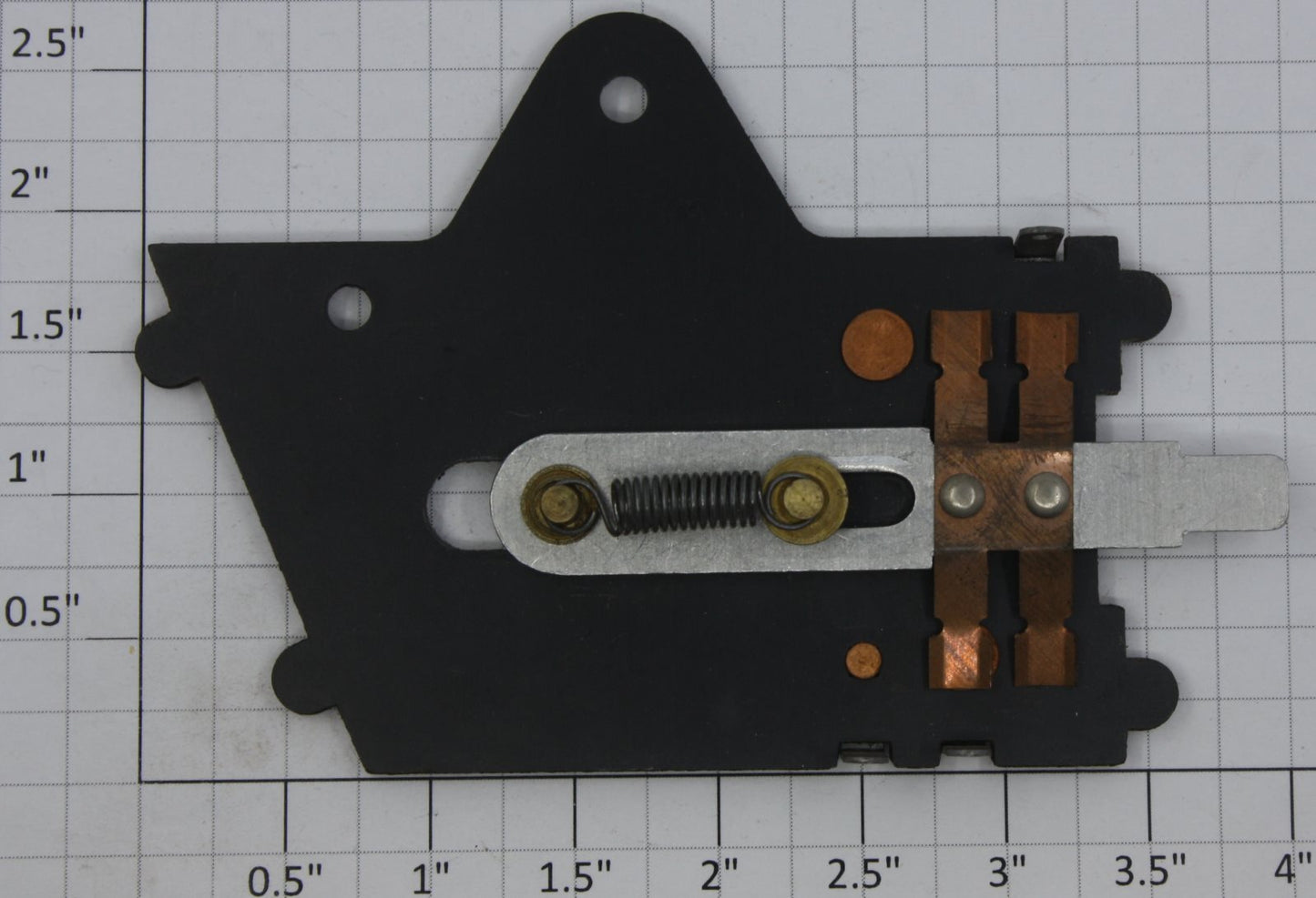 Lionel S-36 Contact Plate & Control Lever Assembly