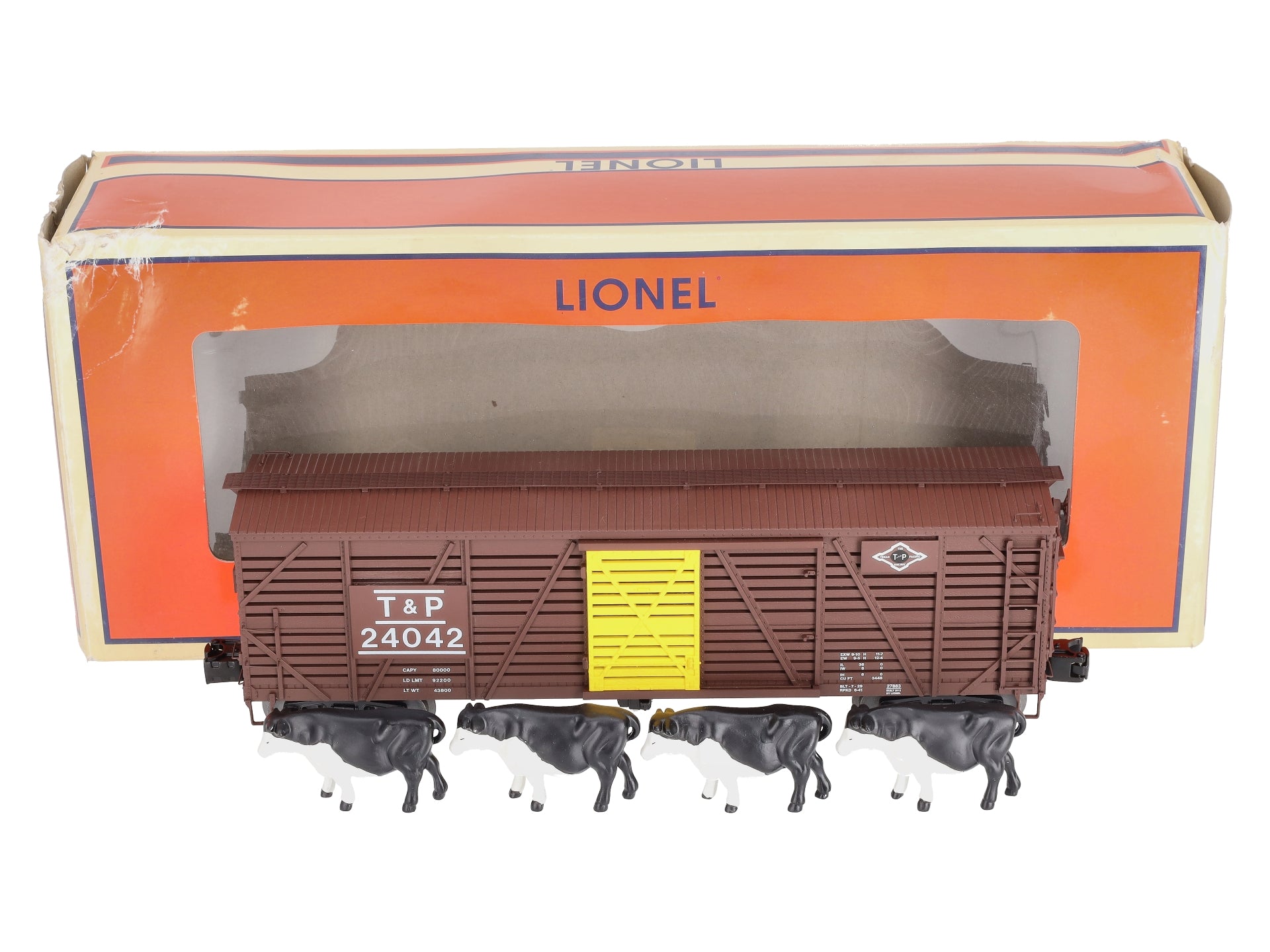 Lionel 6-27883 Texas & Pacific ACF 40-Ton Stock Car