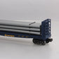 MTH 30-76363 O Chessie Flat Car w/Bulkheads & Pipe Load #9192 LN/Box