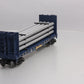 MTH 30-76363 O Chessie Flat Car w/Bulkheads & Pipe Load #9192 LN/Box