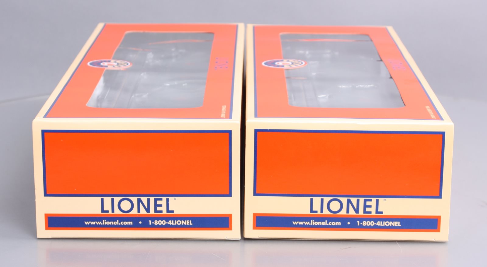 Lionel 6-21897 O C&O PS-4 Flatcars with REA Piggyback Trailers (Set of 2)