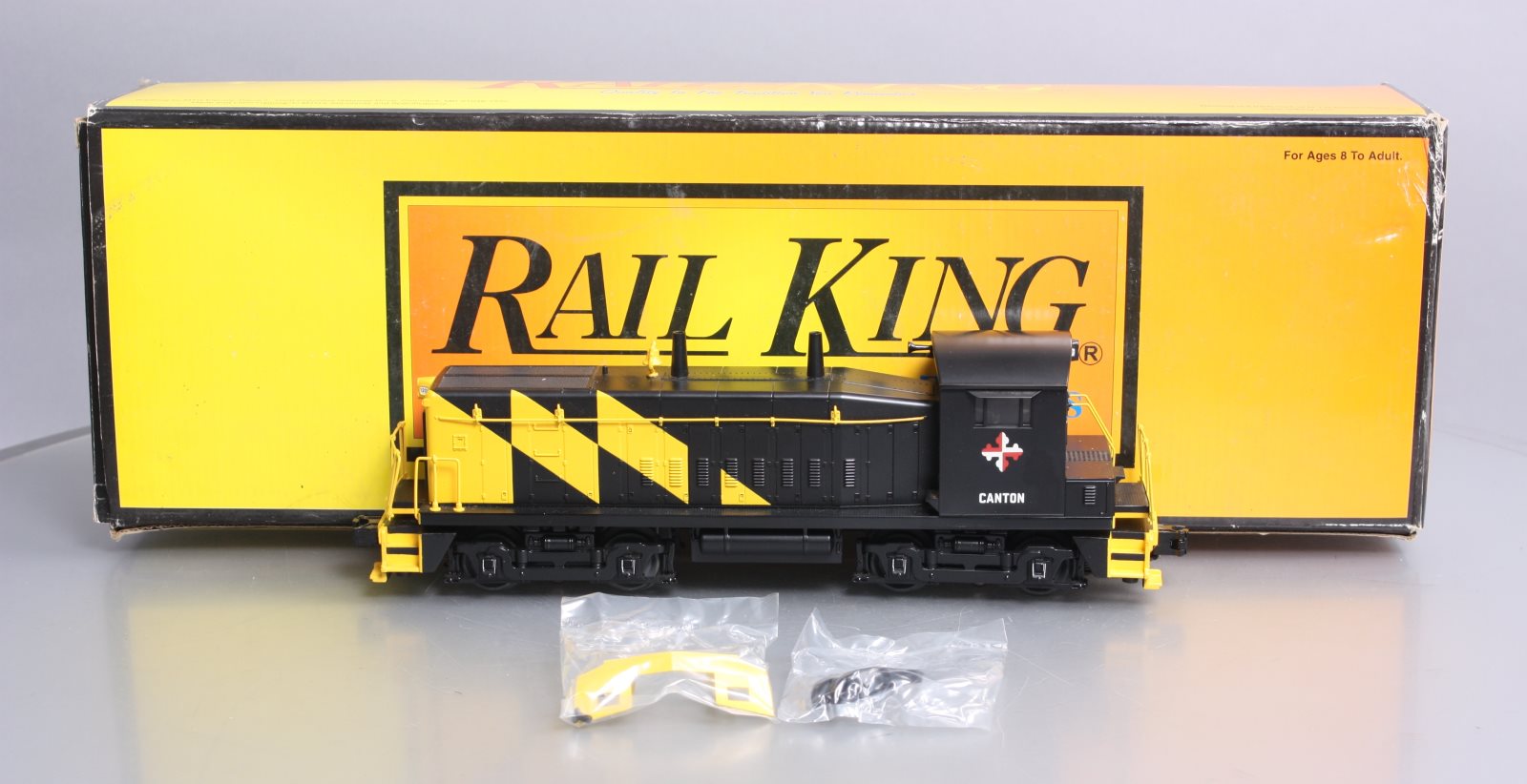 MTH 30-2441-1 O Canton Railroad SW-9 Switcher Diesel Engine w/PS2 LN/Box