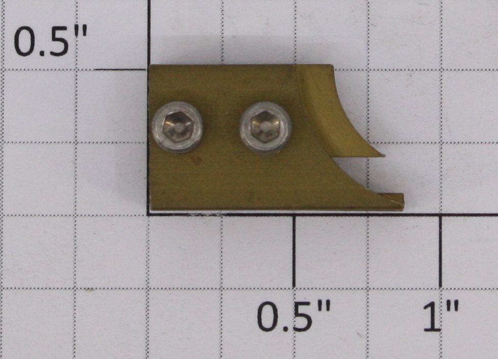 Split Jaw 40502-1 Brass Wheel Stop Clamp