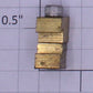 Split Jaw 40118 Brass Power Supply Connector Half Clamp-8mm
