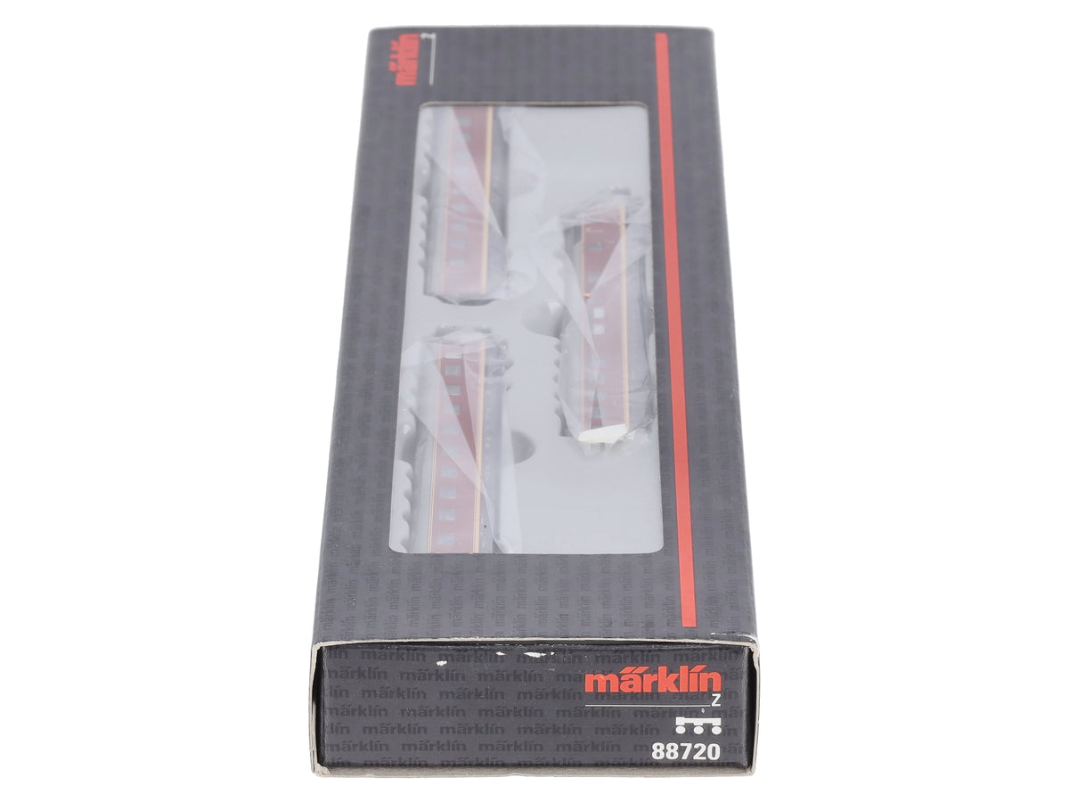 Marklin 88720 Z German Federal RR DB Class VT Diesel Powered Rail Car (Set of 3) LN/Box