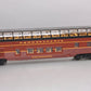 MTH 30-67487 O Pennsylvania 60' Streamlined ABS Full-Length Vista Dome Car