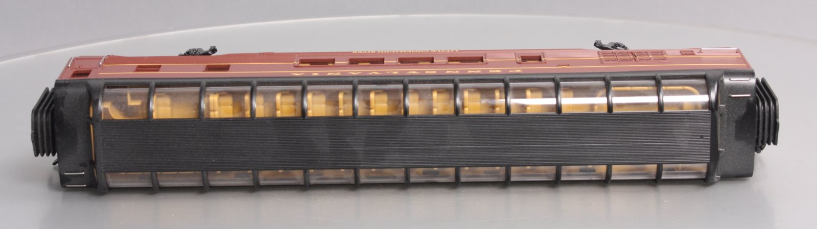 MTH 30-67487 O Pennsylvania 60' Streamlined ABS Full-Length Vista Dome Car