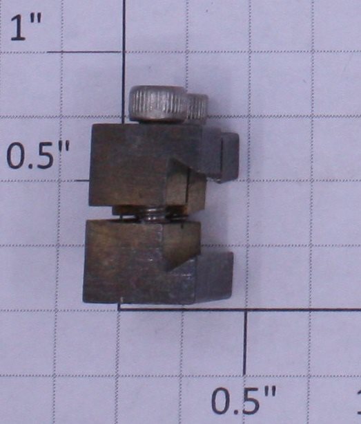Split Jaw 40119 8mm Brass Track Rail Clamp