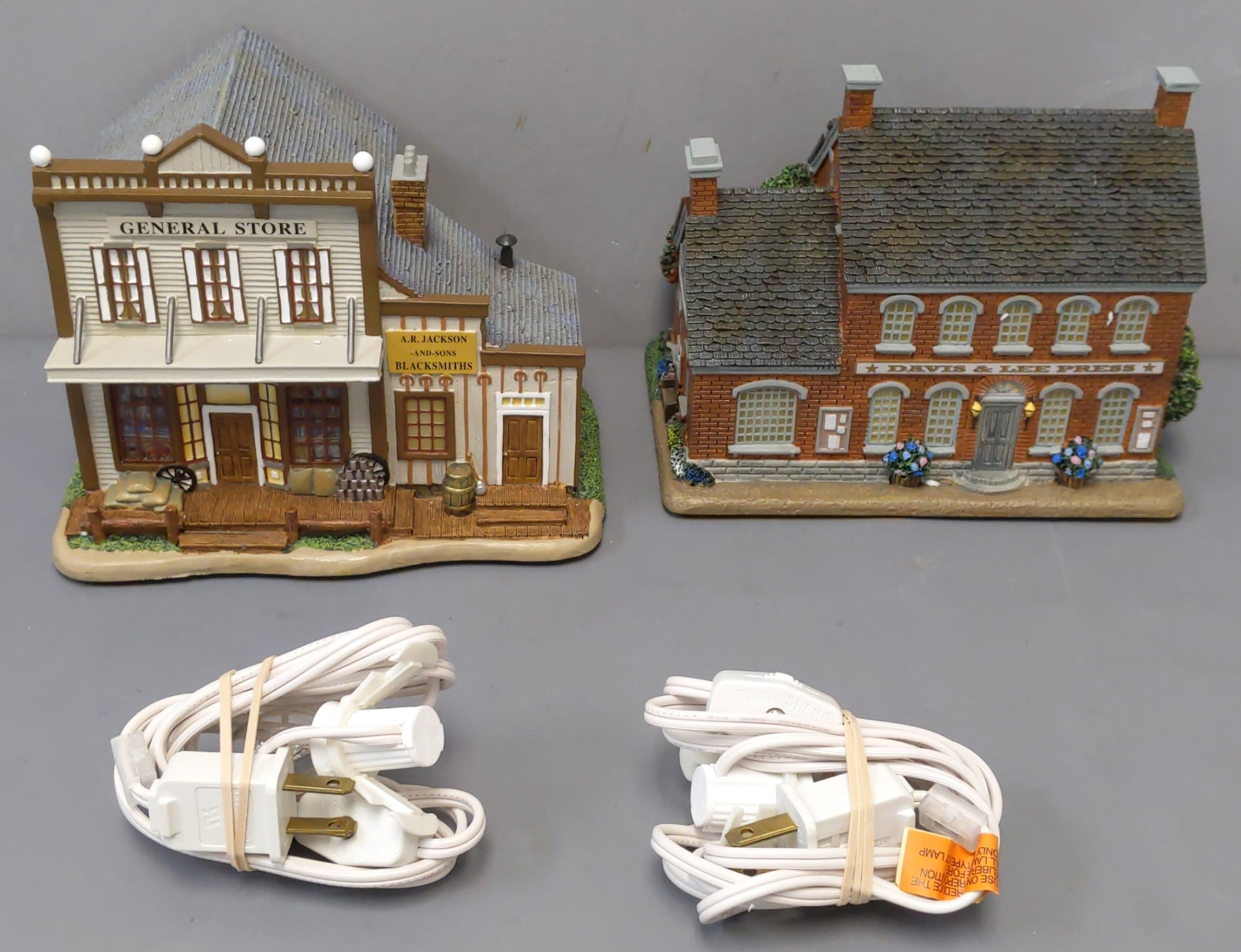 Hawthorne Village Civil War Printing Press & General Store Buildings [2] EX