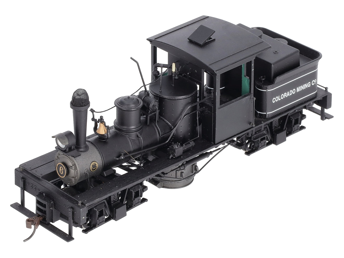 Bachmann 25662 On30 Colorado Mining Co. Two-Cylinder T-Boiler Two-Truck Shay