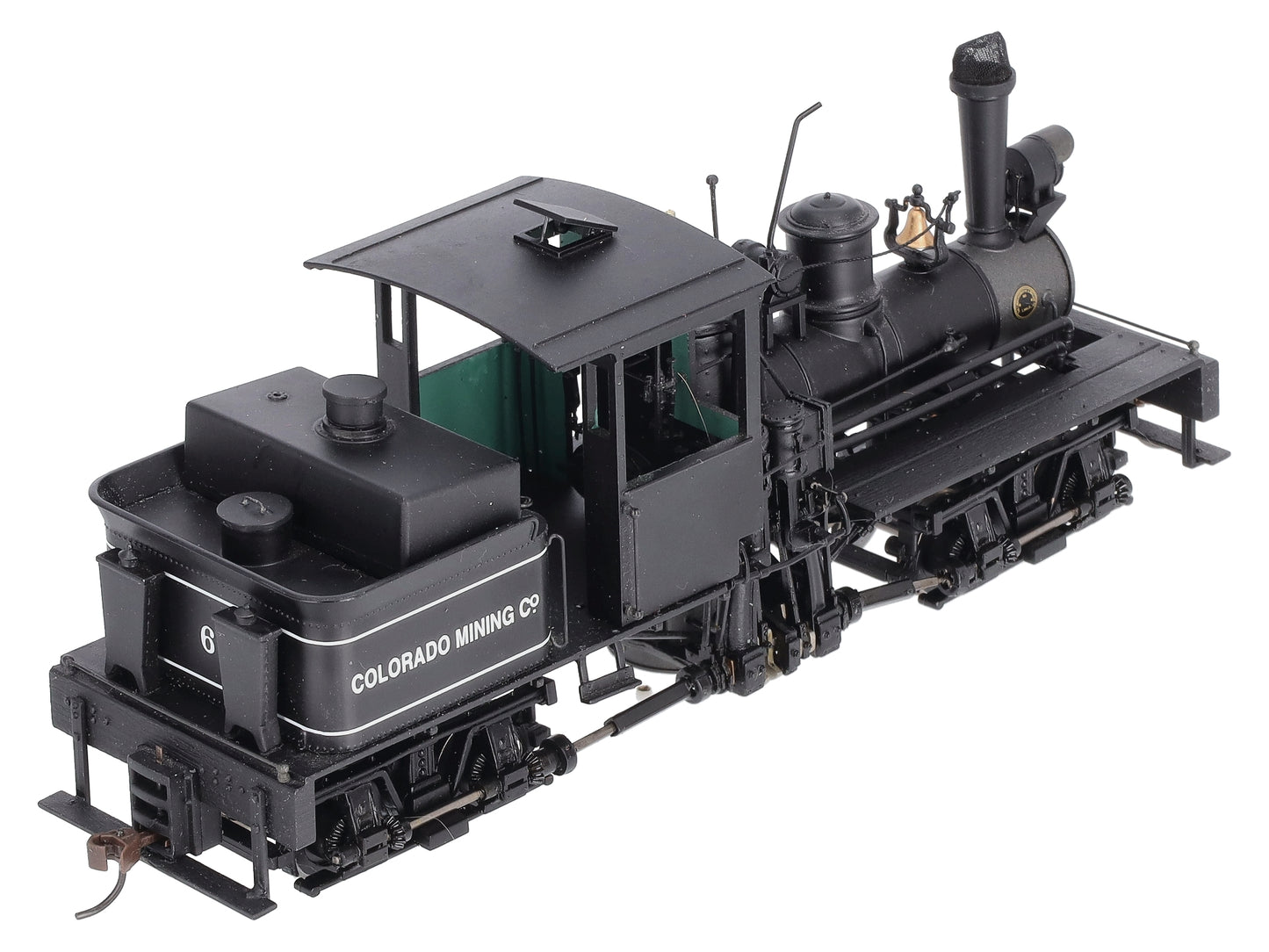Bachmann 25662 On30 Colorado Mining Co. Two-Cylinder T-Boiler Two-Truck Shay
