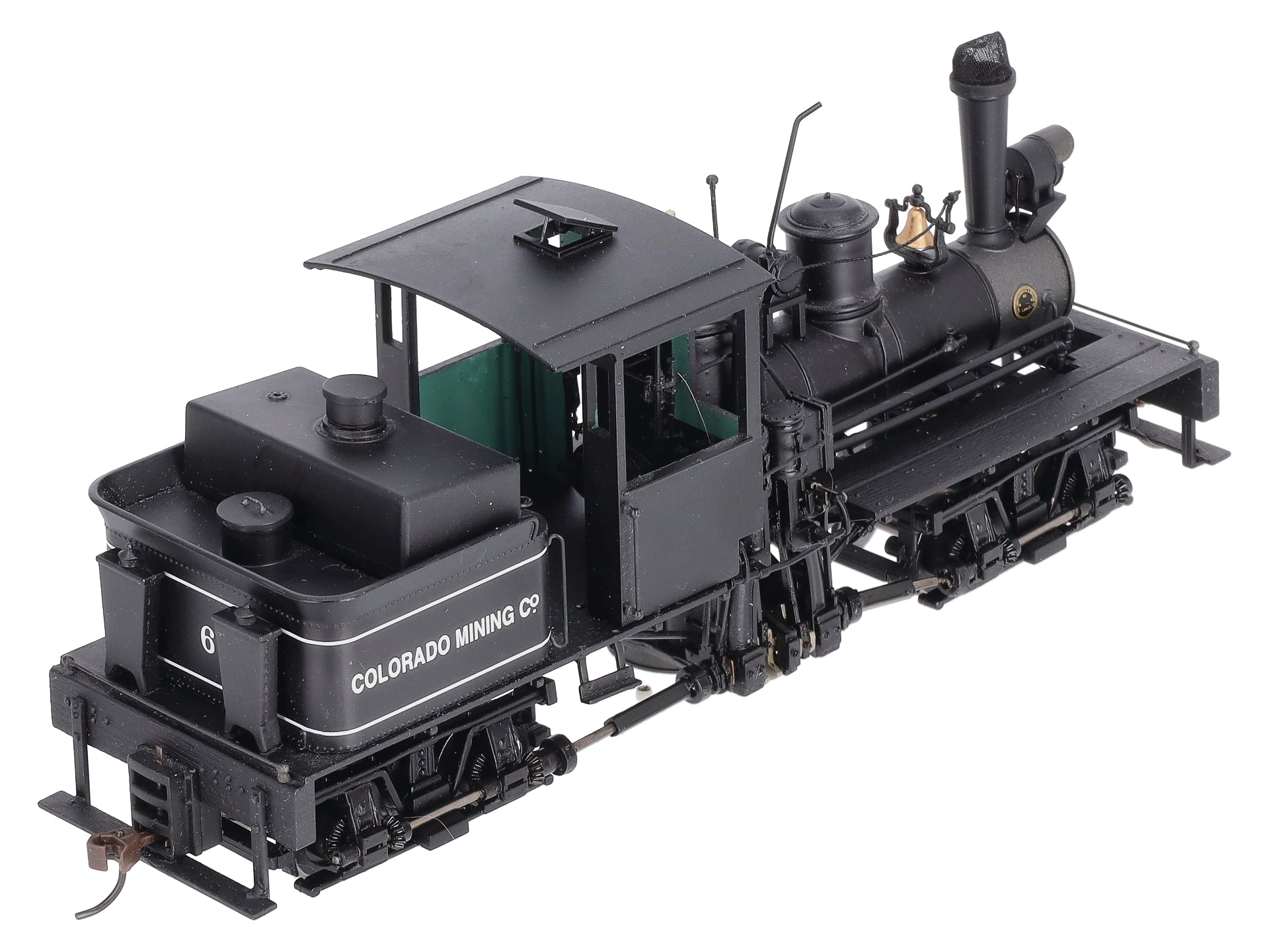 Bachmann 25662 On30 Colorado Mining Co. Two-Cylinder T-Boiler Two-Truck Shay