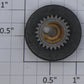 Lionel 18952-232 Gear Wheel with Swedged Axle