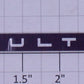 Lionel 19157-20 Adhesive Moultrie Nameplate