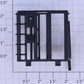 Lionel 6469-6 O Gauge Black Liquefied Gas Car Bulkhead End Frame #6467, 6469