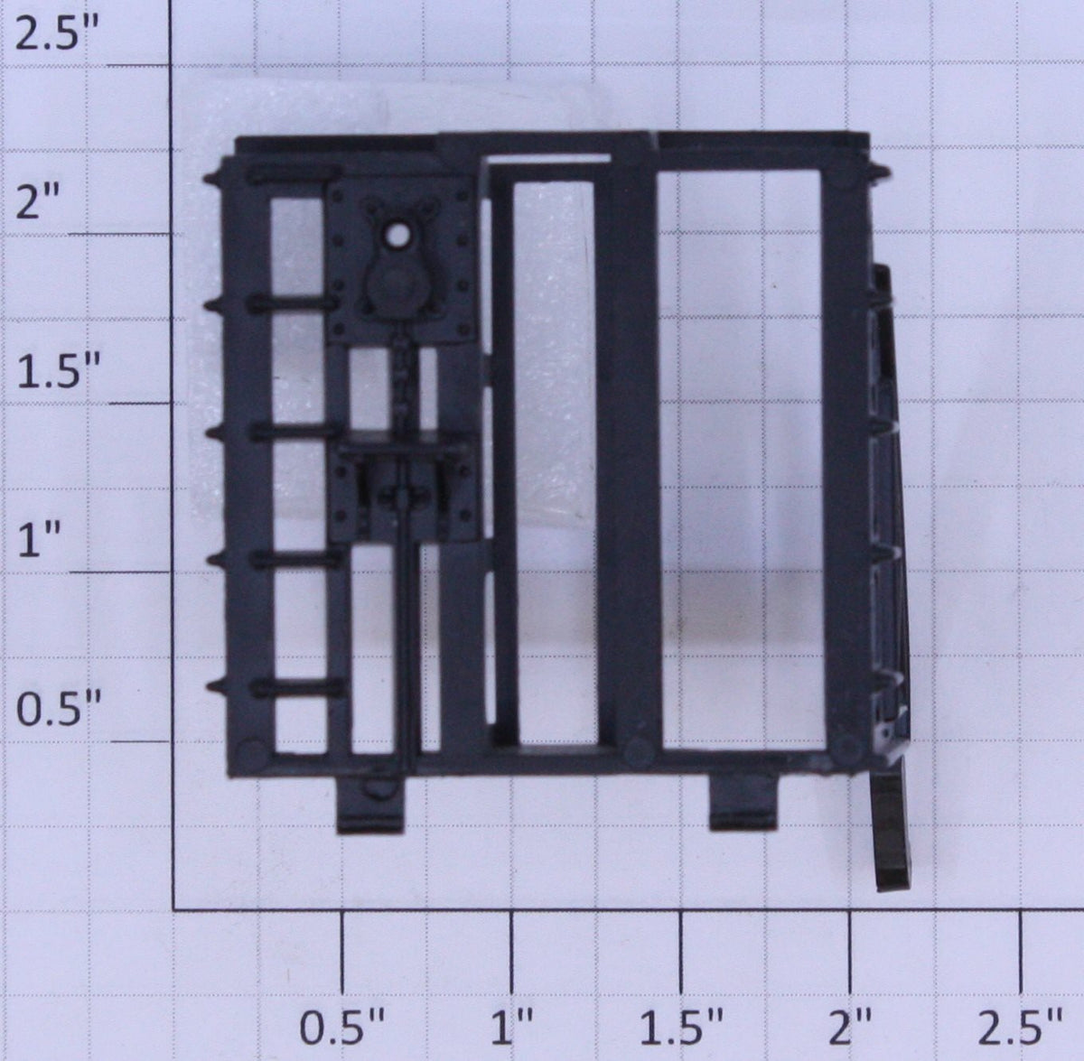 Lionel 6469-6 O Gauge Black Liquefied Gas Car Bulkhead End Frame #6467, 6469